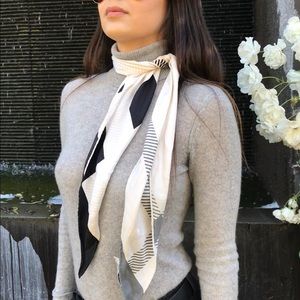 BURBERRY ‘Silk Skinny Scarf’